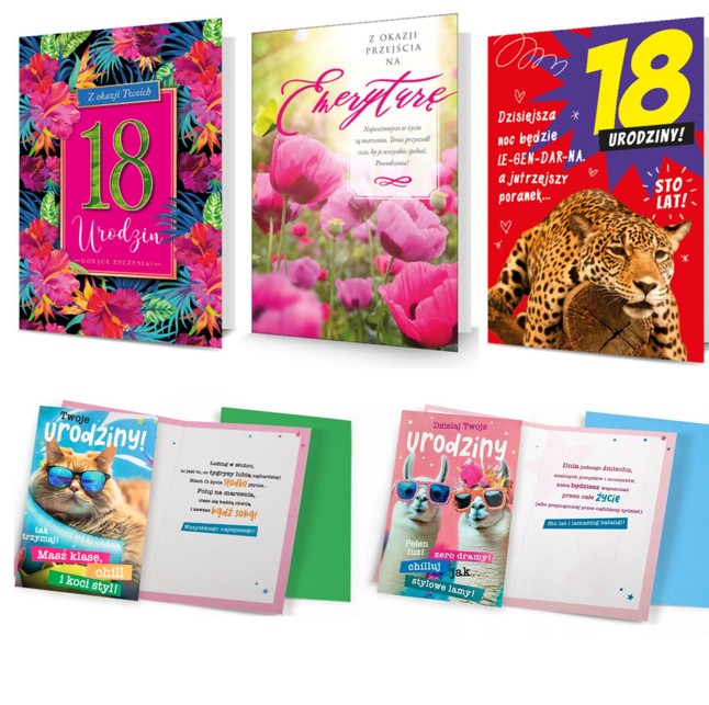 Kartka okol. B6 Pan Dragon